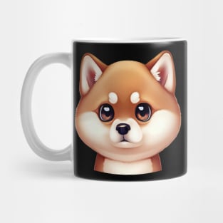 Artistic Shiba Inu Design Mug